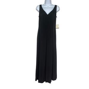 European Summer NWT Doncaster Black Sleeveless Dress Size:6P
